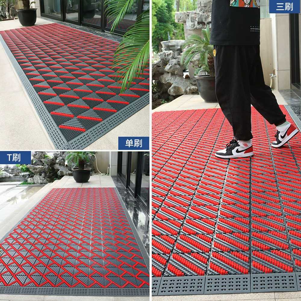 호텔 발매트 대형 건물 3m 용 입구 현관 대문 도어 발판 - 상세 이미지 2