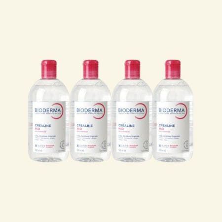 바이오더마 센시비오 H2O 클렌징 워터 500ml 4개