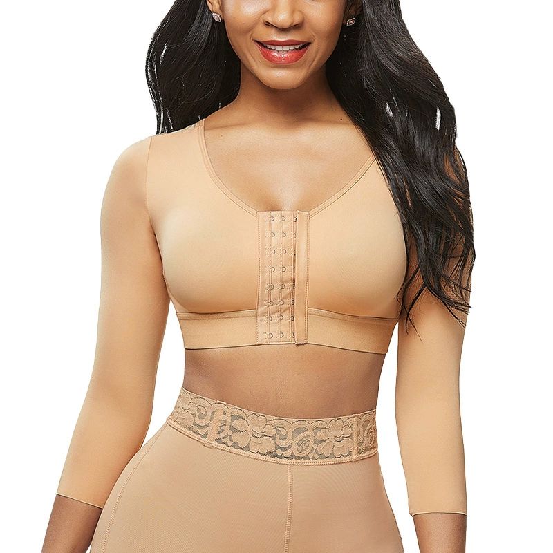 팔지흡 압박복 보정 와이어 긴 후크 팔뚝 Beige XXXL - 상세 이미지 5