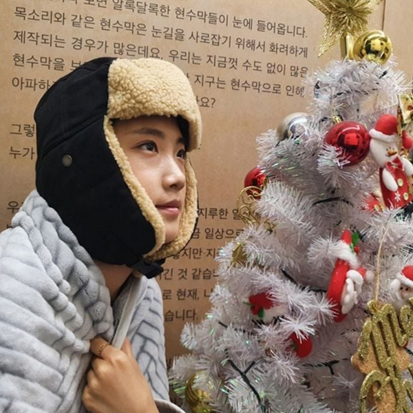 따뜻한 귀달이 방한모 귀마개 겨울 방한모 모자 여성 남성 파일럿 방한 군밤 뽀글이 털 누빔 - 상품 이미지