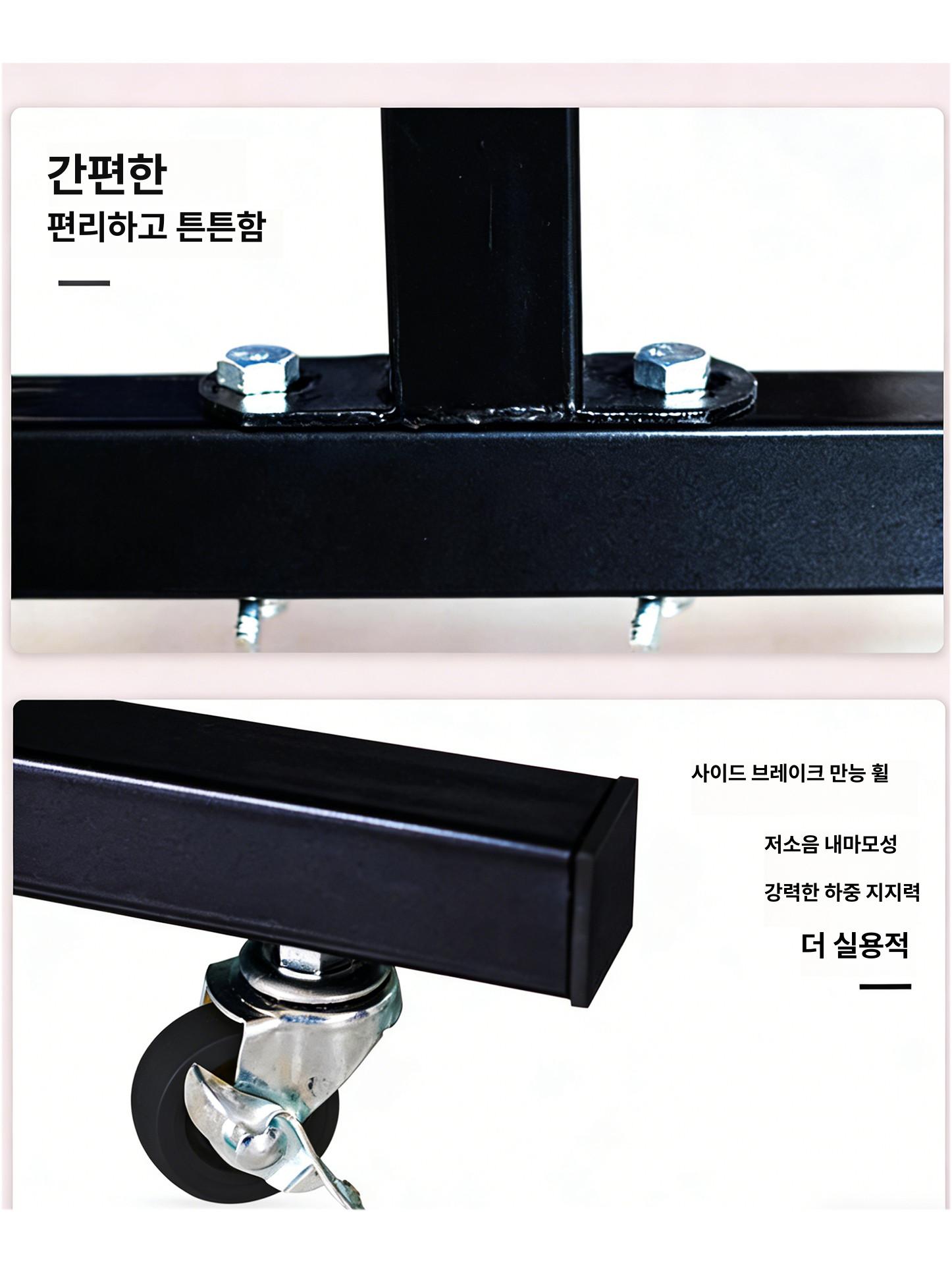 탁구 그물 망 공 받이 훈련용 볼네트 휀스 휴대용 트레이닝 캐치 플로어 박스 - 상세 이미지 4