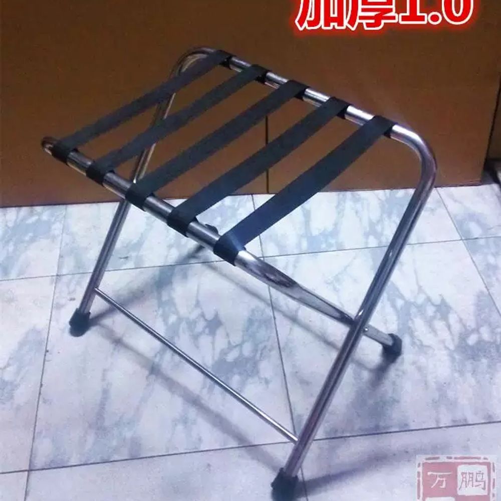 호텔 캐리어랙 러기지 거치대 폴딩 정리대 수하물 보관 객실용 스탠드 여행 - 상세 이미지 2