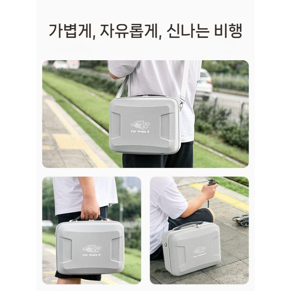 DJI 아바타360 가방 휴대용 드론 안티 드롭 케이스 플라잉 고글 보관 파우치 크로스백 - 상세 이미지 3