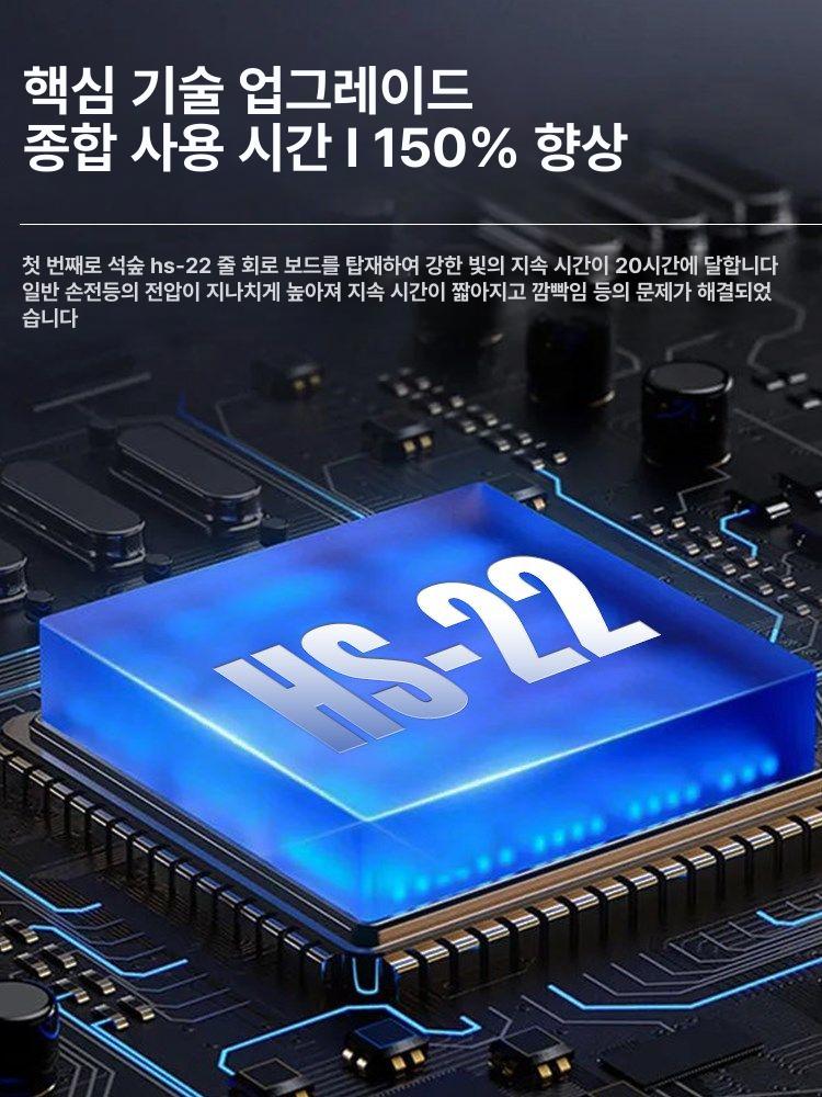 충전식 야외용 장거리 휴대용 탐조등 서치라이트 제로빔 32700 스탠다드 - 상세 이미지 5