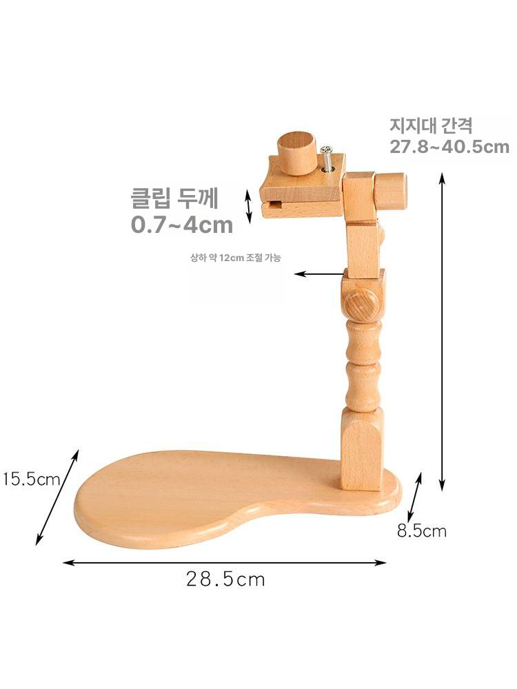 자수 수틀 받침대 공방 탁상용 작업대 고정대 거치대 단일 항목 - 상세 이미지 5