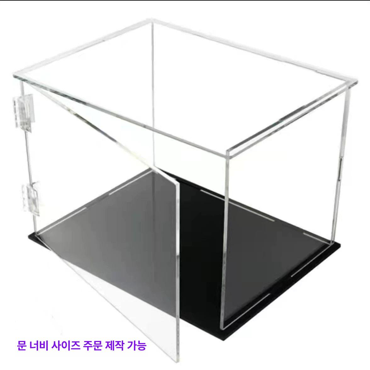 투명 아크릴케이스 피규어 진열장 대형 프라모델 보관함 전시 장식장 디스플레이 박스 - 상품 이미지