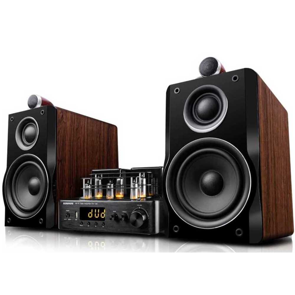 진공관 증폭기 오디오 세트 스피커 용 HIFI 3방향 카페 - 상품 이미지
