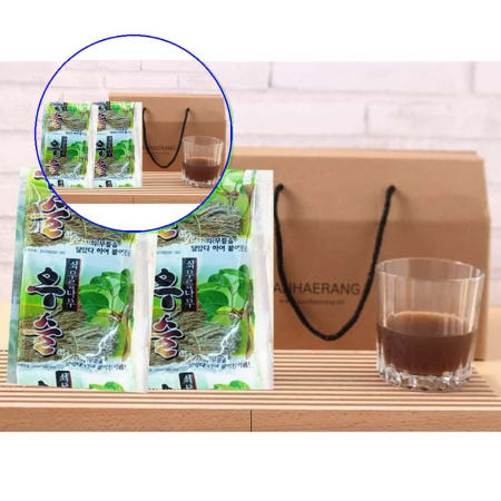 쌍문상회 협력사 쌍문상회 지금 필요한 식품 음료 차 즙 액기스 건강즙 전통차 웰빙티 명절선물 우슬차 원물을 그대로 담은 100m 30포 쇠무릎차