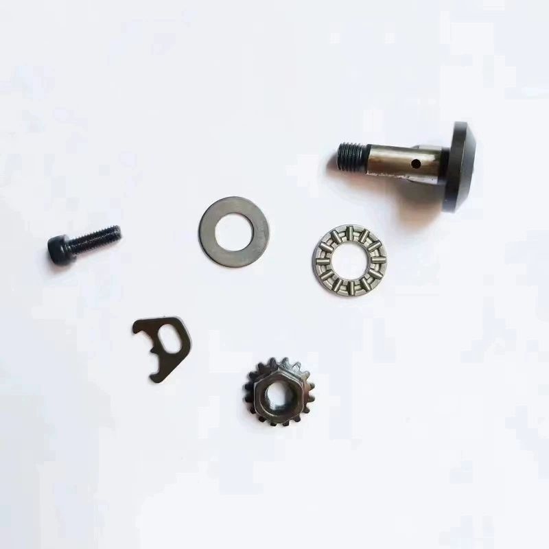 전동전지가위 칼날 40mm 합금 티타늄 헤드 도금 2.5 2.8cm 평면 핀 나사 1세트 - 상품 이미지