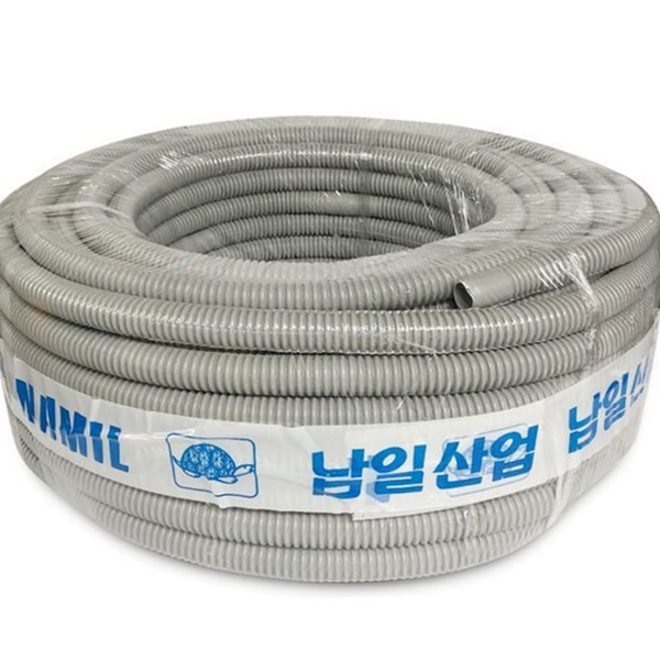 냉방기 에어컨 배수 호스 실외기 에어컨 드레인 호스 교체 16mm PVC 업소용 사무실 - 상품 이미지