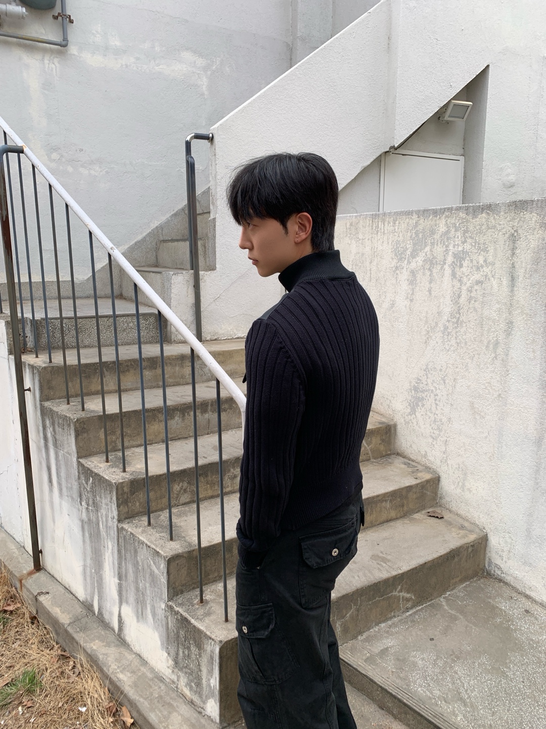 하이넥 레더자켓 라이더자켓 가죽잠바 이미지 6