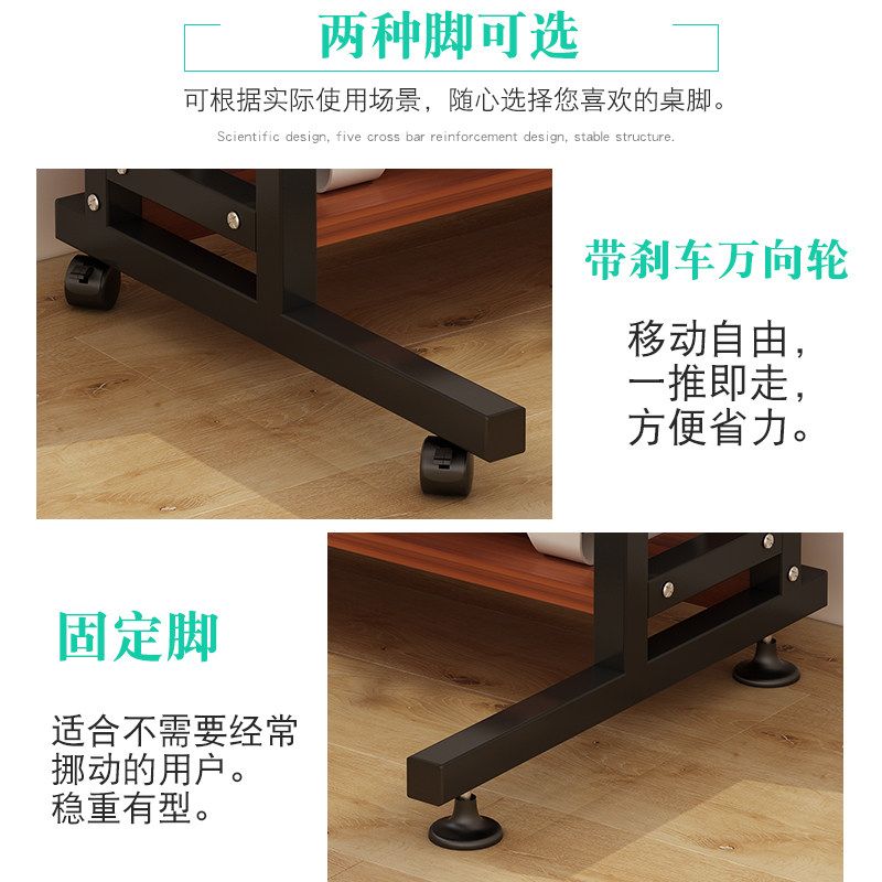 높이조절 테이블 이동식 보조 침대 노트북 데스크 탁자 - 상세 이미지 4