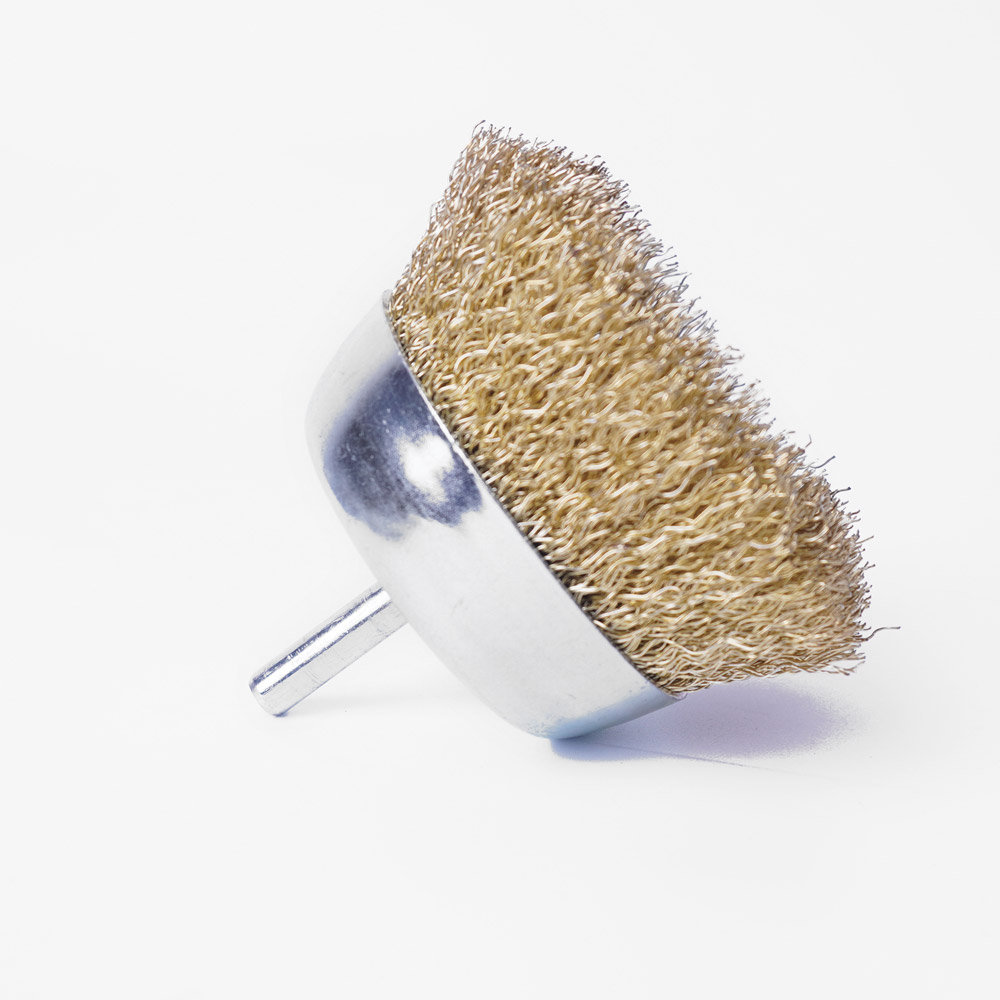KENDO 켄도 철 컵 브러쉬 150mm 척 사용 (3mm) 76000620 이미지 6
