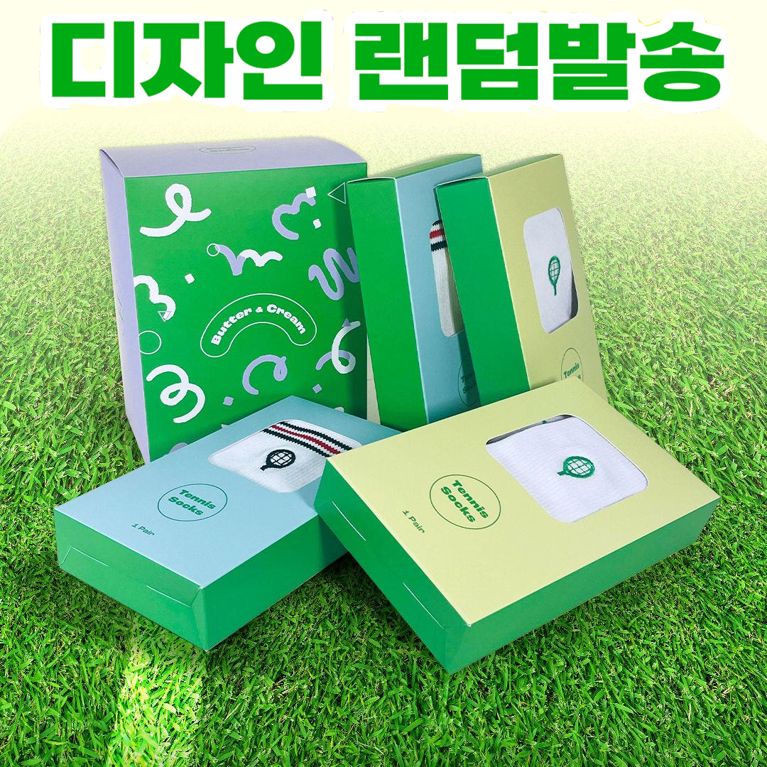 스포츠 크루 삭스 8개 세트 색상 랜덤 ( 남성용 여성용) 양말 배드민턴 테니스 중목 - 상품 이미지