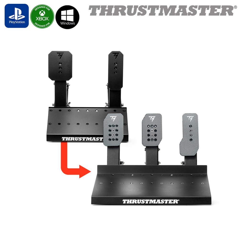 트러스트마스터 T598 DD 다이렉트 드라이브 레이싱휠(PS5/PC), 프로패달업그레이드 세트 이미지 8