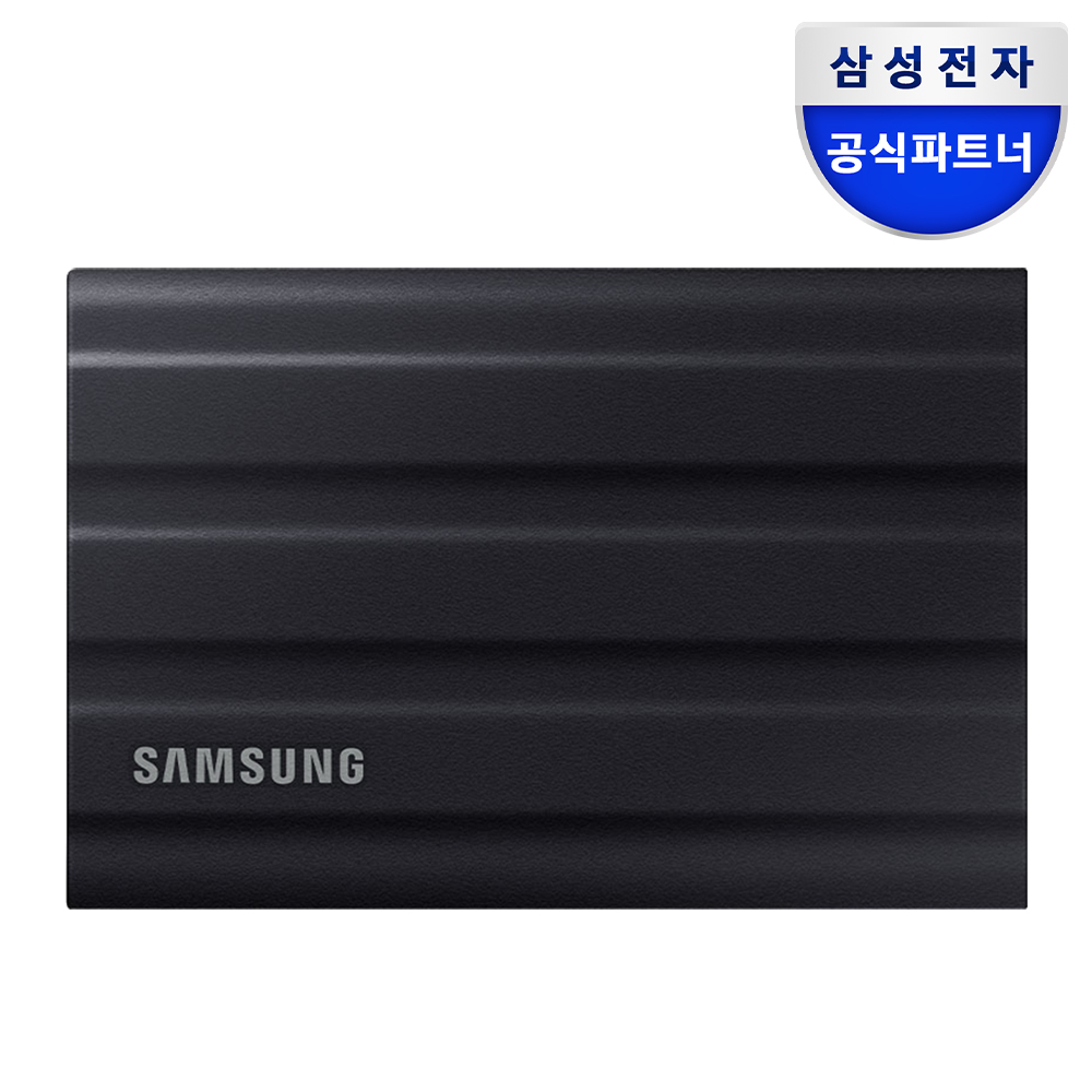 삼성전자 포터블 외장 SSD T7 Shield (정품) 파우치 1TB, 블랙 상품 이미지