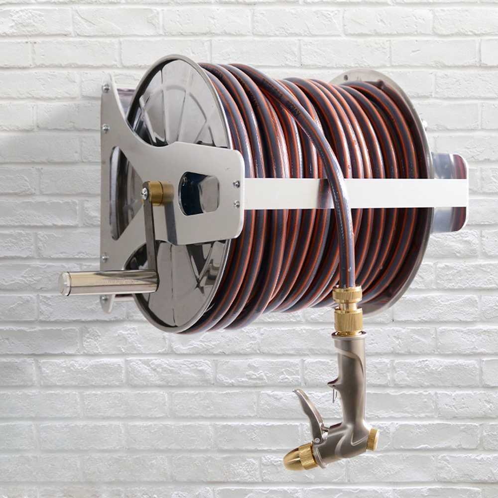 농업 릴호스 주방 베란다 고압분사 용 세차 청소 50미터 - 상세 이미지 2