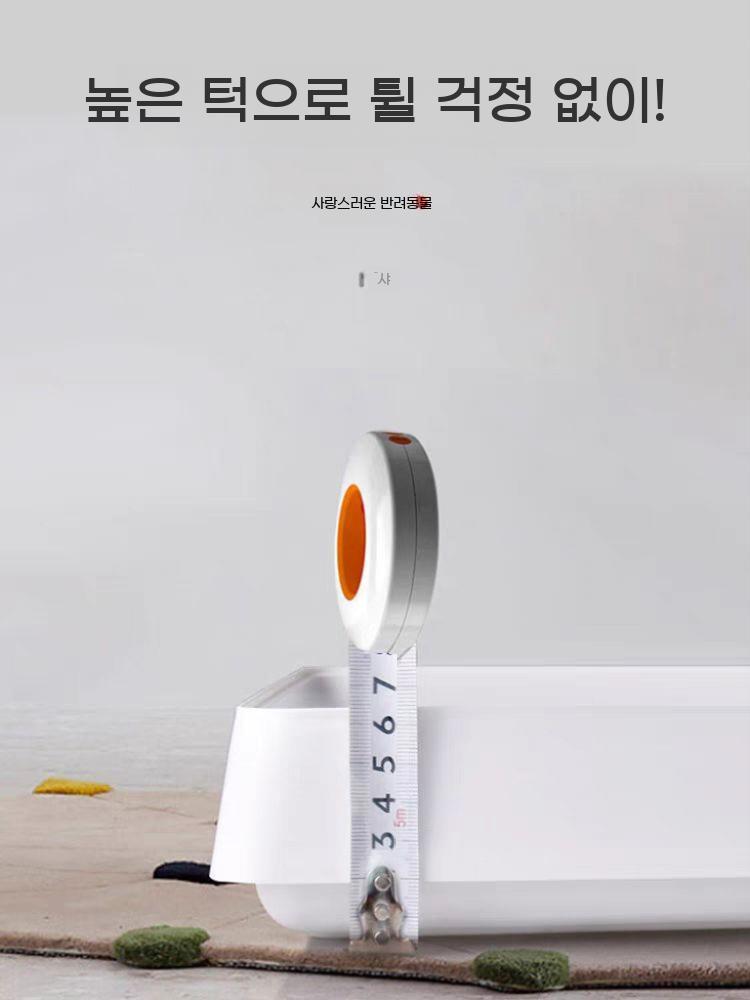 대형 친칠라 토끼 화장실 기니피그 사각 변기 - 상세 이미지 4