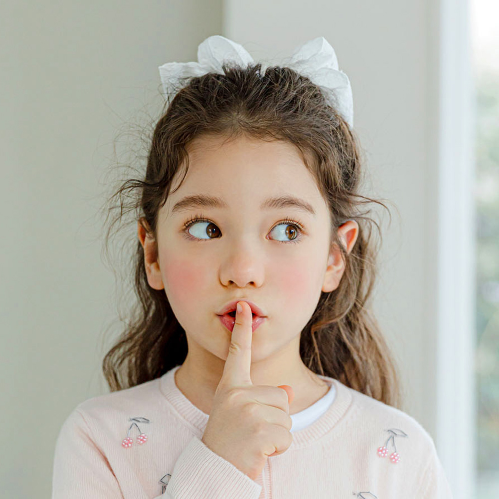 유아동 여아 아기 리본 머리핀 포니테일 헤어 집게 끈 빅사이즈 왕 방울 레이스 핸드메이드 상품 이미지
