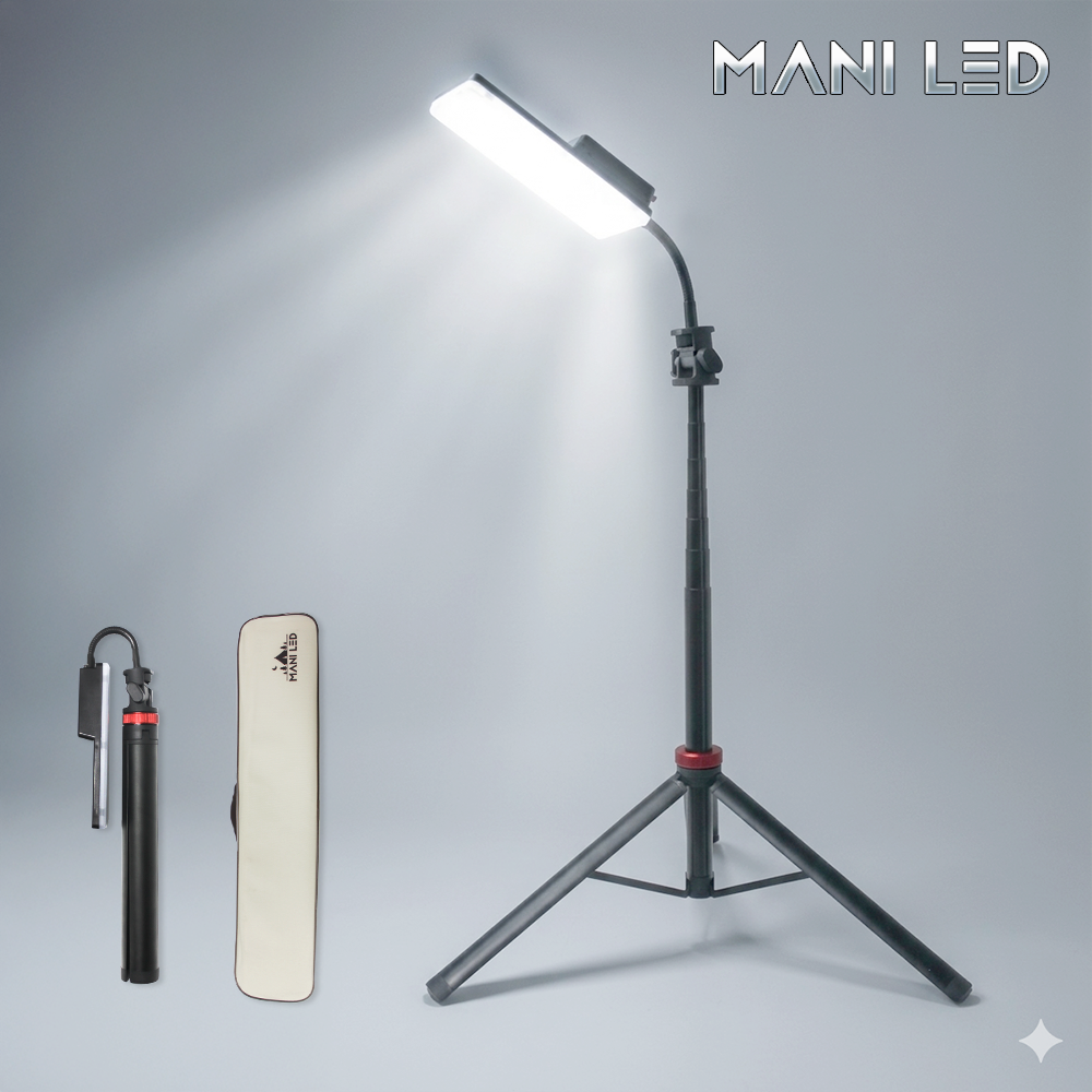 캠핑조명 LED 랜턴 스탠드 충전식 캠핑등 차박 낚시 USB 휴대용조명 - 상세 이미지 2