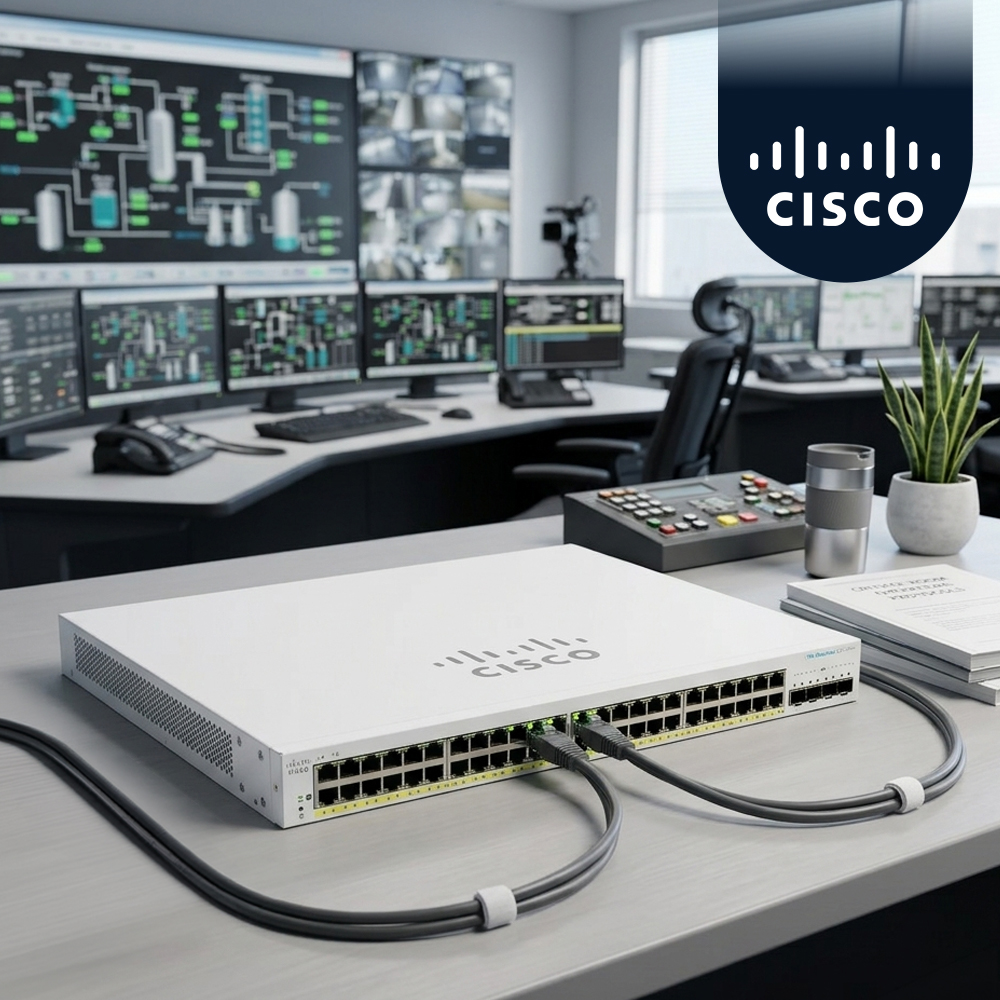 시스코 CBS220-48P-4X EU 48포트 PoE+ 기가비트 스위치 10G 4SFP+ - 상품 이미지