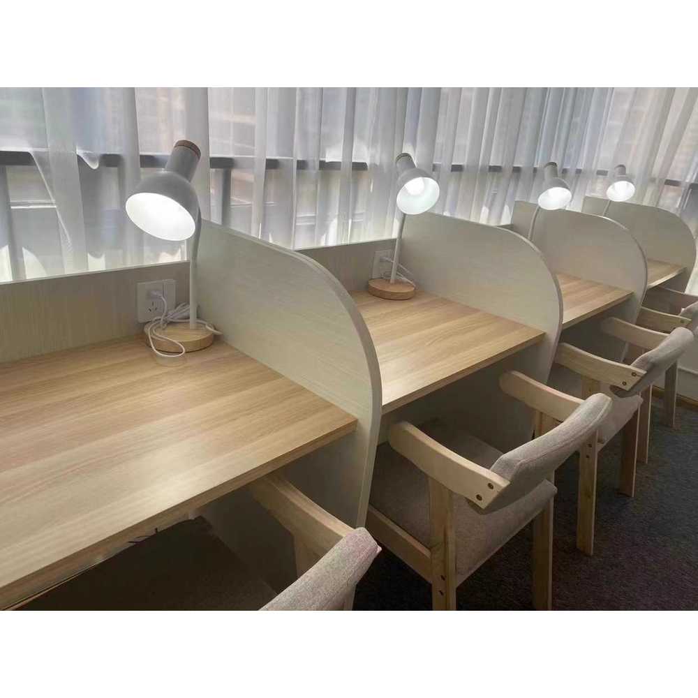 북카페 책상 낮은 홈스쿨 칸막이책상 용 스터디 기숙사 - 상품 이미지