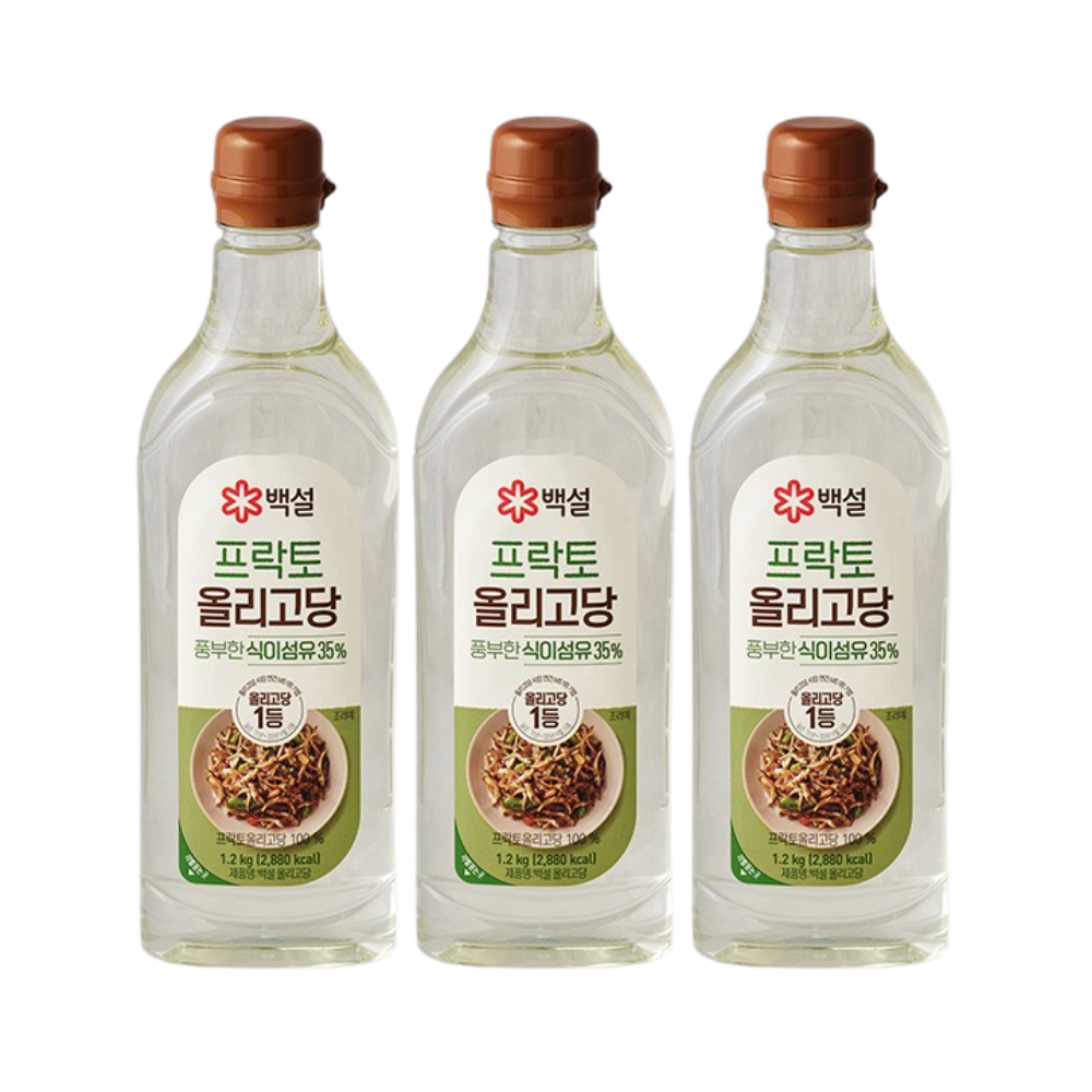 백설 프락토 올리고당 1.2kg x3개 - 상품 이미지