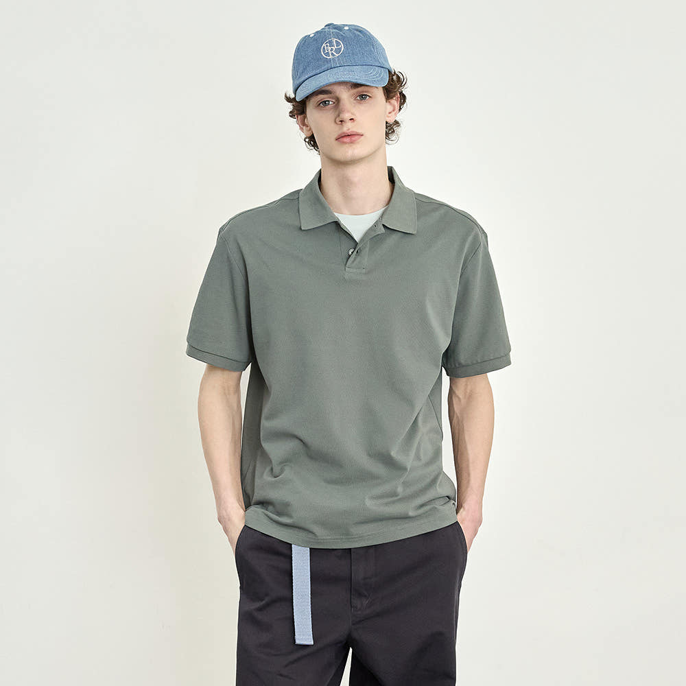 베이직하우스 세미 오버핏 피케 폴로티 가격 비교 BASIC HOUSE 베이직하우스 세미 오버핏 피케 폴로티