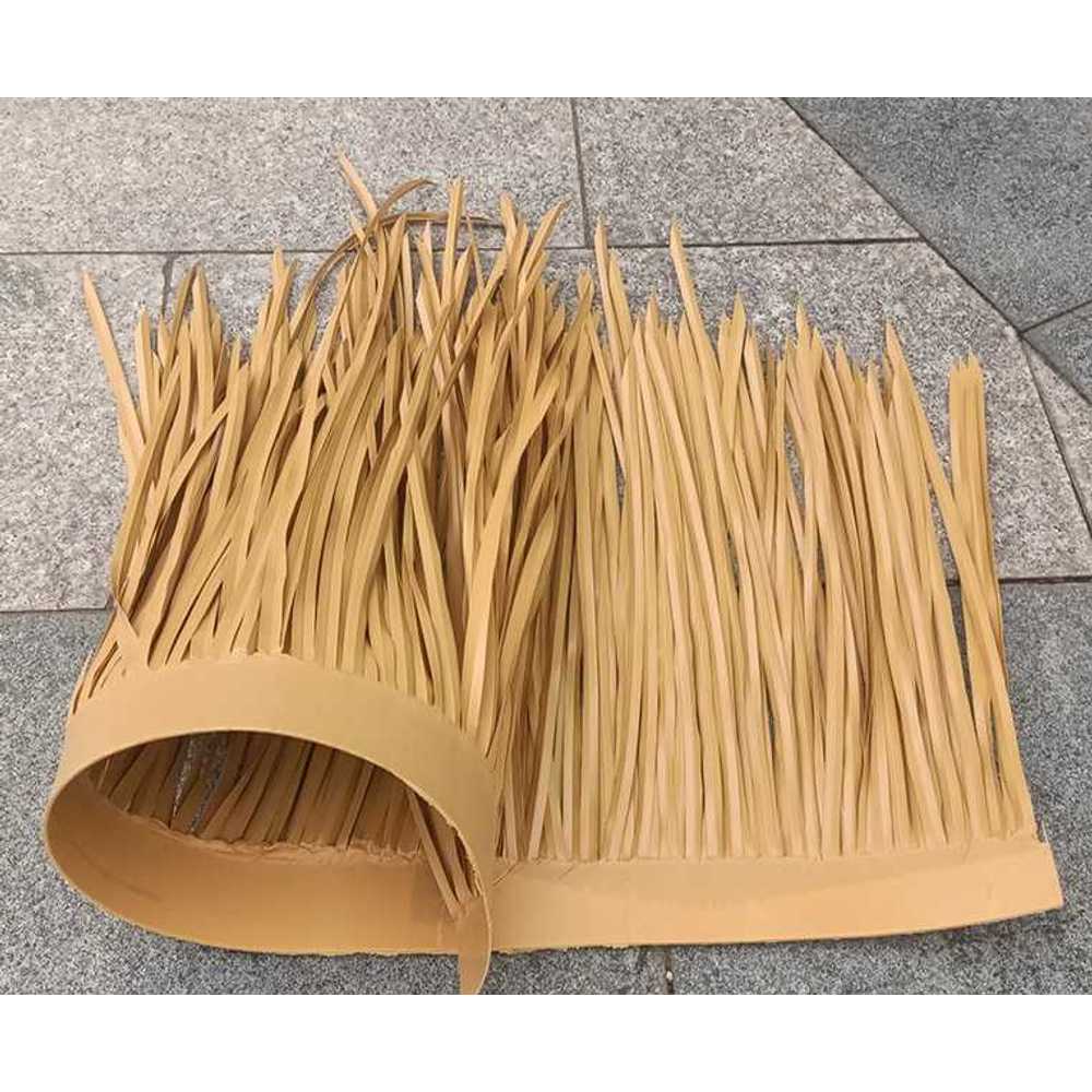 플라스틱 인조 볏짚 야외 농가 용 초가지붕 장식 원두막 - 상품 이미지