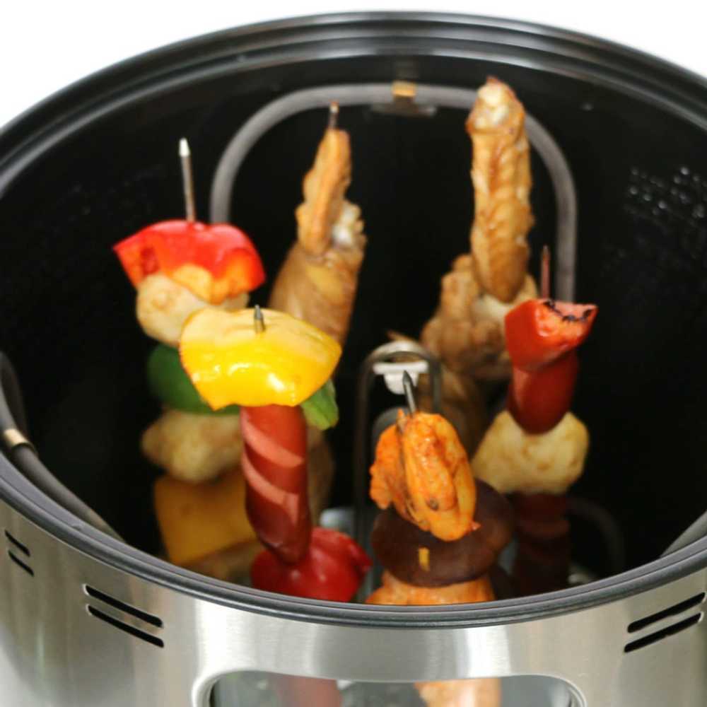 전기 통닭 구이 무연 오븐 용 케밥 회전 훈제 삼겹살 - 상세 이미지 4