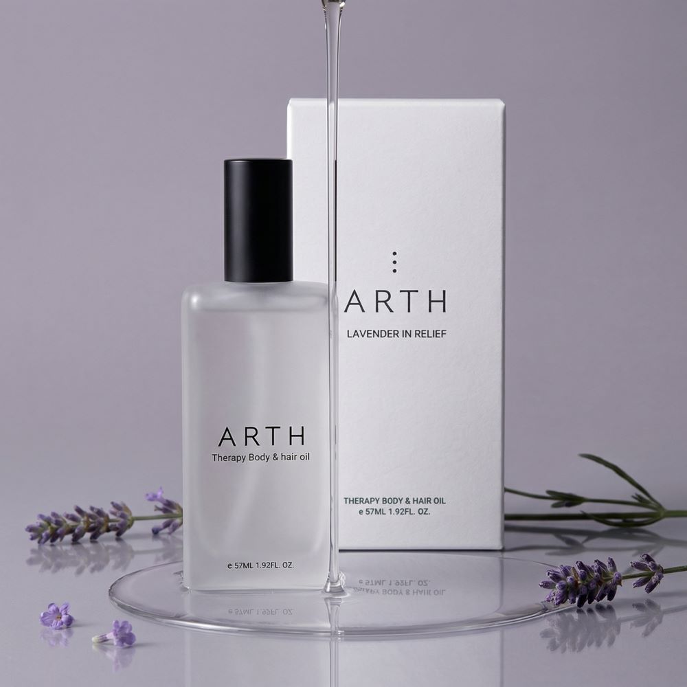 어스 테라피 바디&헤어 오일 라벤더인릴리프, 57ml, 1개 - 상품 이미지