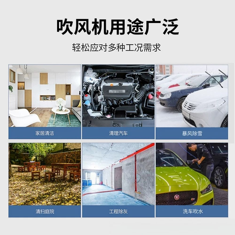 초강력 블로워 소형 강력한 에어 송풍기 산업용 휴대용 터보 팬 - 상세 이미지 3