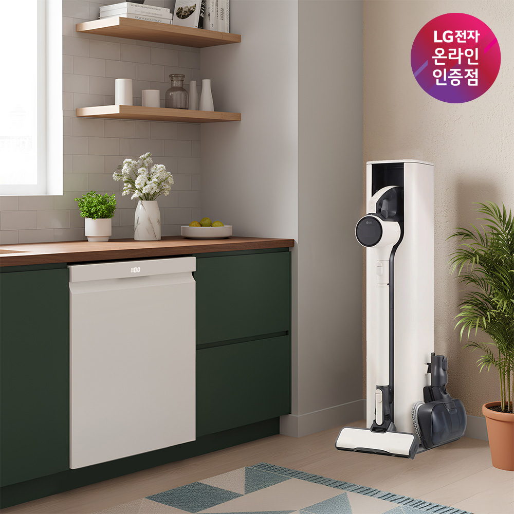 LG 디오스 오브제컬렉션 식기세척기 + LG 코드제로 A9 (DUE6BGL1E + AI927WA) - 상품 이미지