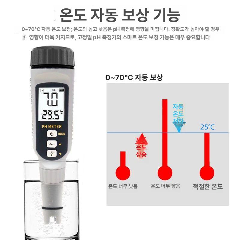 수질 측정기 ph 산도 어항 토양 센서 계측 검사기 미터 테스터 - 상세 이미지 3
