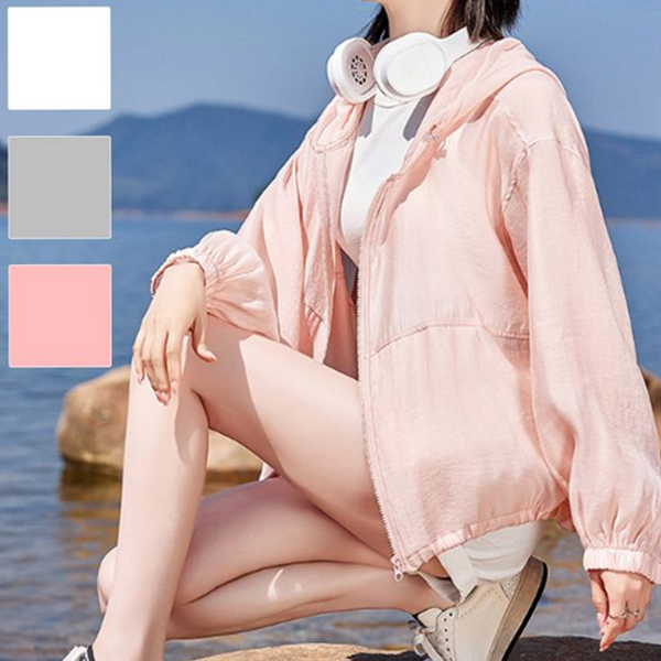 경량 여성 바람막이 점퍼 데일리 여성 후드 점퍼 간절기 여름 - 상품 이미지