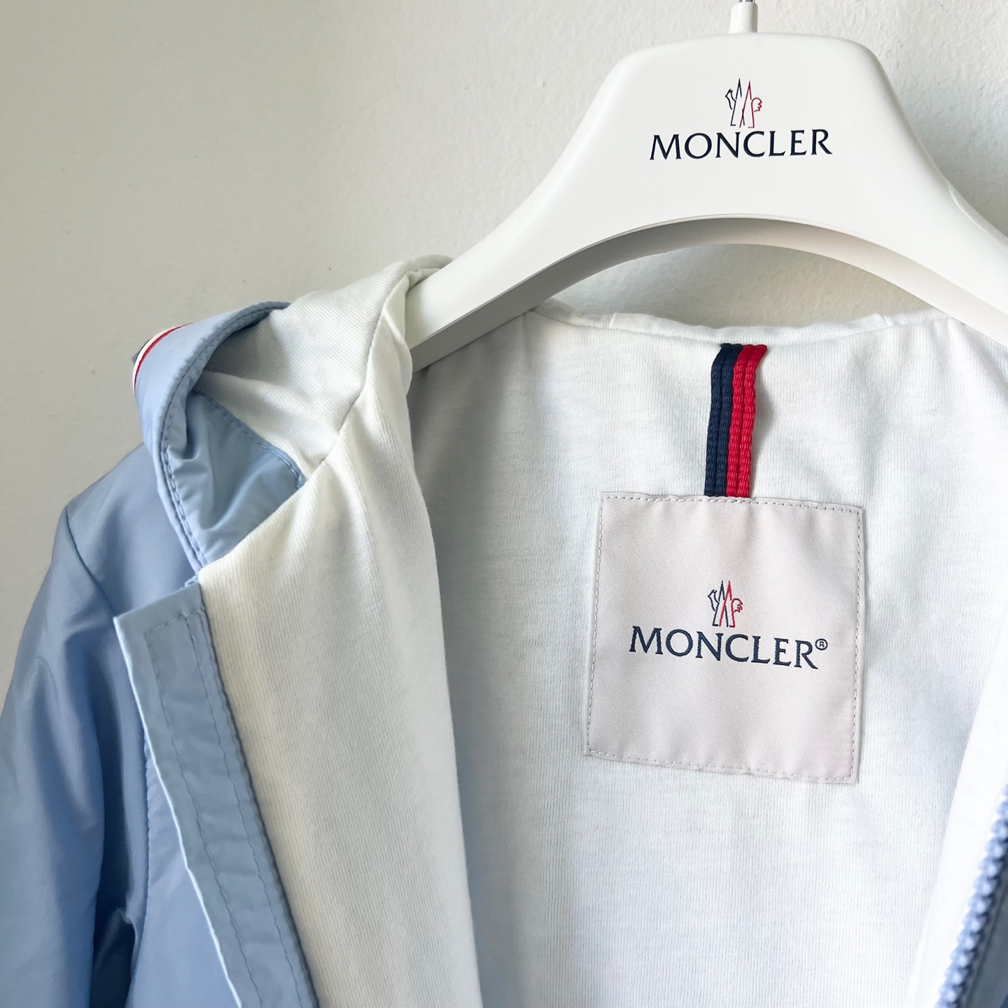 26SS 몽클레르 키즈 GRANDUC 바람막이 자켓 스카이 블루 1A0008753A5E 이미지 8
