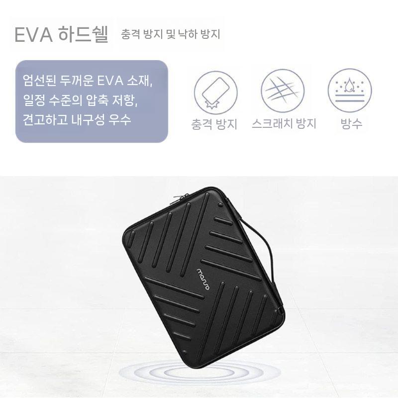 맥북 아수스 레노버 델 HP 갤럭시북 노트북 가방 하드 케이스 숄더 크로스 스트랩 - 상세 이미지 3