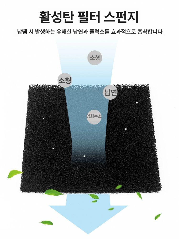 주방 환풍기 가정용 덕트 연기흡입 이동식 호스 팬 후드 배기 벤틸레이터 - 상세 이미지 5