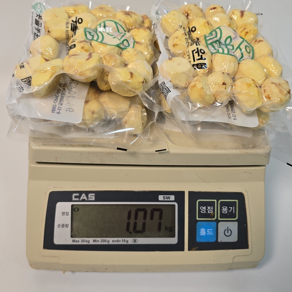 부여 유기농 깐밤 1kg 250g 4ea 생율밤 알밤 이미지 4