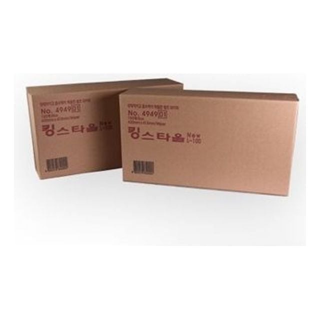 대형- 100 carton 킹스 타올 494901 케이엠 크린룸 부직포 와이퍼 산업 - 상품 이미지