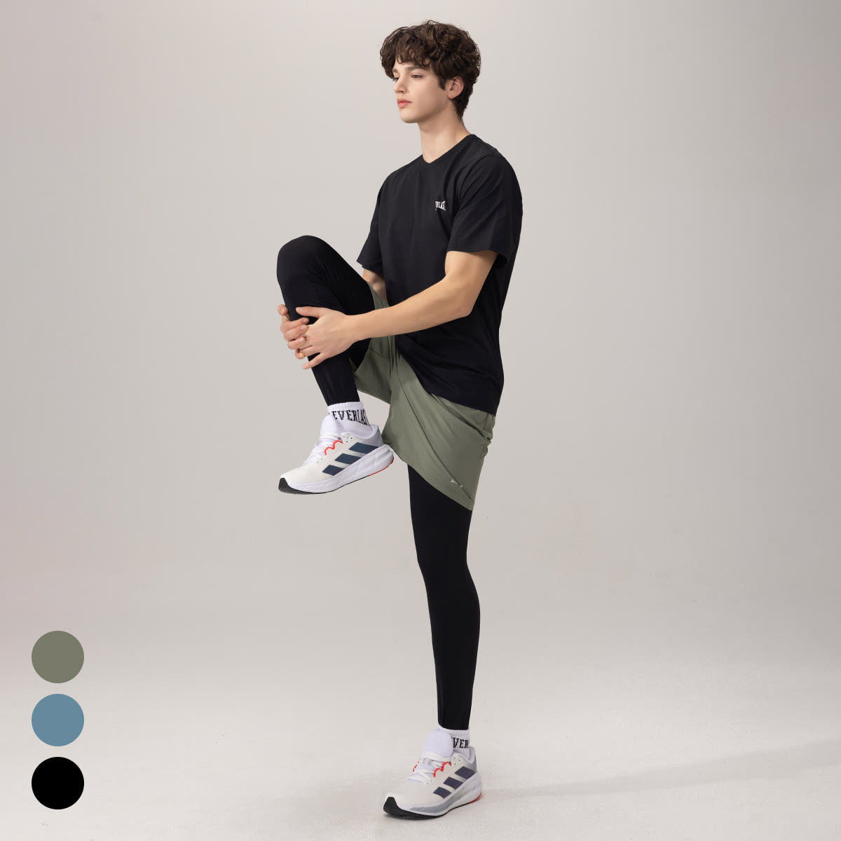 에버라스트 남자 투인원 반바지 레깅스 가격 비교 EVERLAST Korea 에버라스트 남자 투인원 반바지 레깅스