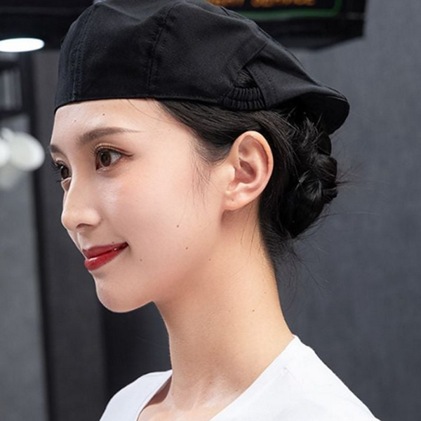 음식점 작업용 위생모 조리모 조리사 위생모 카페 망사 주방 바리스타 베이커리 식당 식품 - 상품 이미지