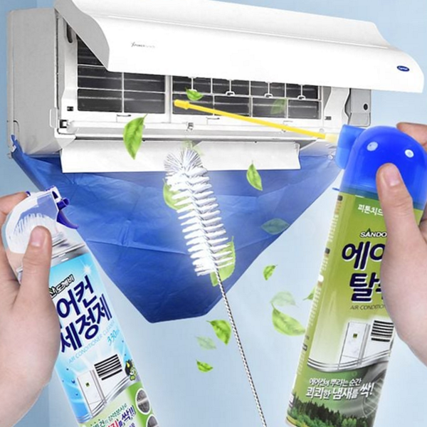 셀프 에어컨 청소 도구 냉방기 용품 키트 - 상품 이미지