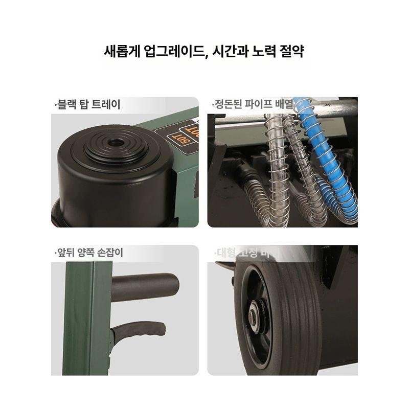 대형차 브레이크 통통쟈키 공압 단일접이식 폴 사각 리프트 스태빌라이저 지게차 미등 - 상세 이미지 3