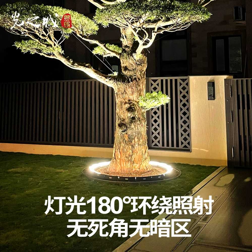 수목등 정원등 태양광 수목투사등 잔디등 용 조명 야외 - 상세 이미지 3