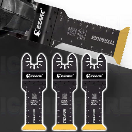 EZARC 이작툴스 티타니움 멀티툴날 멀티 커터날 블레이드 801111 3개입