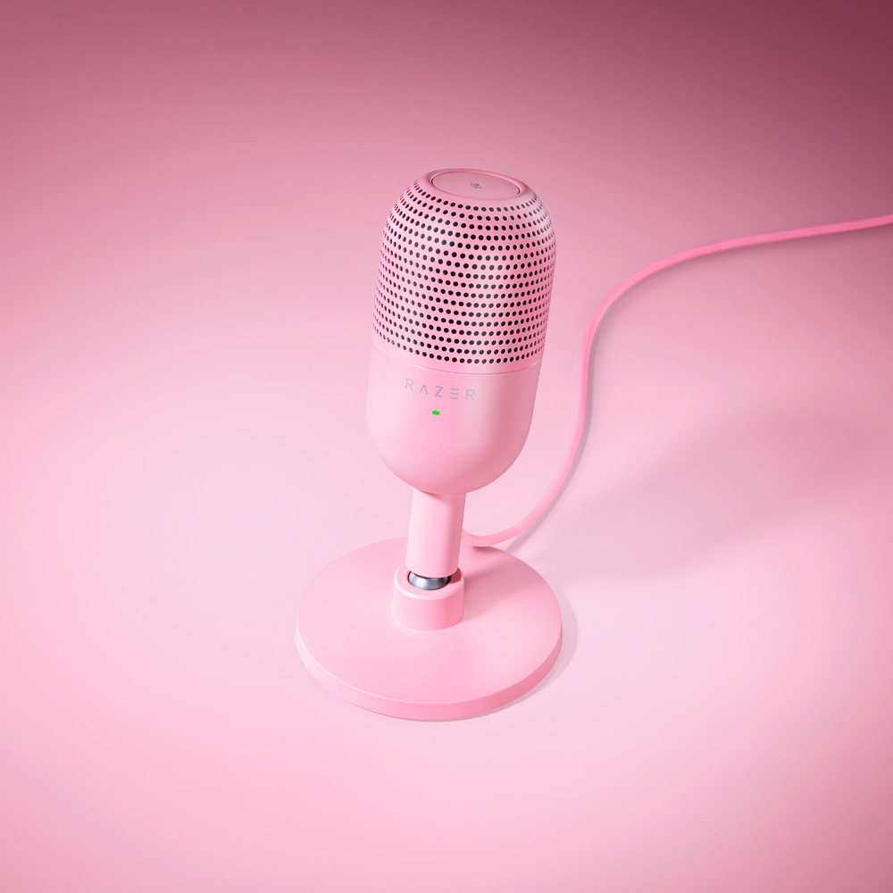 레이저코리아 Seiren V3 Mini USB 마이크 쿼츠 핑크 - 상세 이미지 5