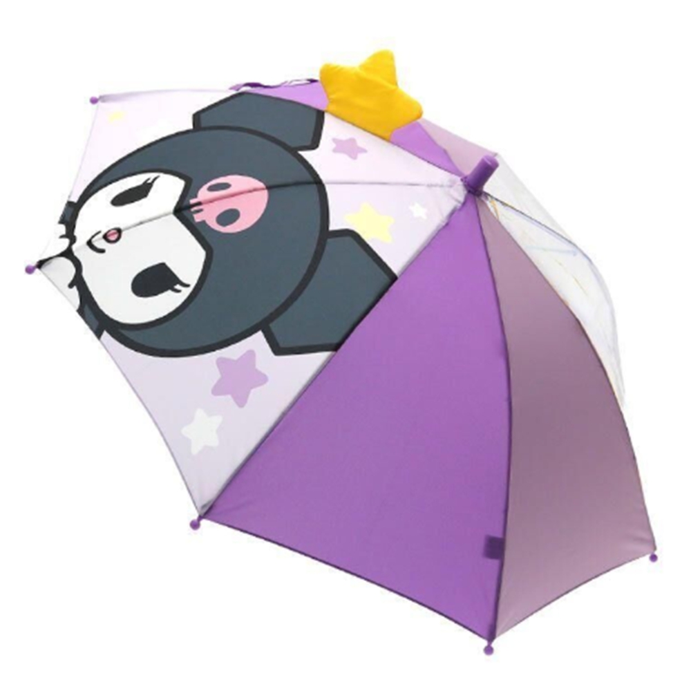 산리오 쿠로미우산 캐릭터 경량 튼튼한장우산 47cm - 상품 이미지