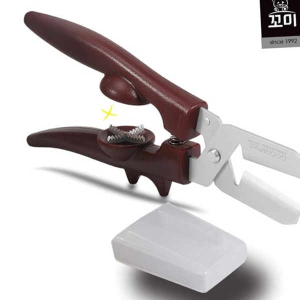 십자 밤 까는 가위 밤깎이 밤 까는 도구 가정용 주방 껍질 칼 손질 제거 까기 전용 요리 - 상품 이미지