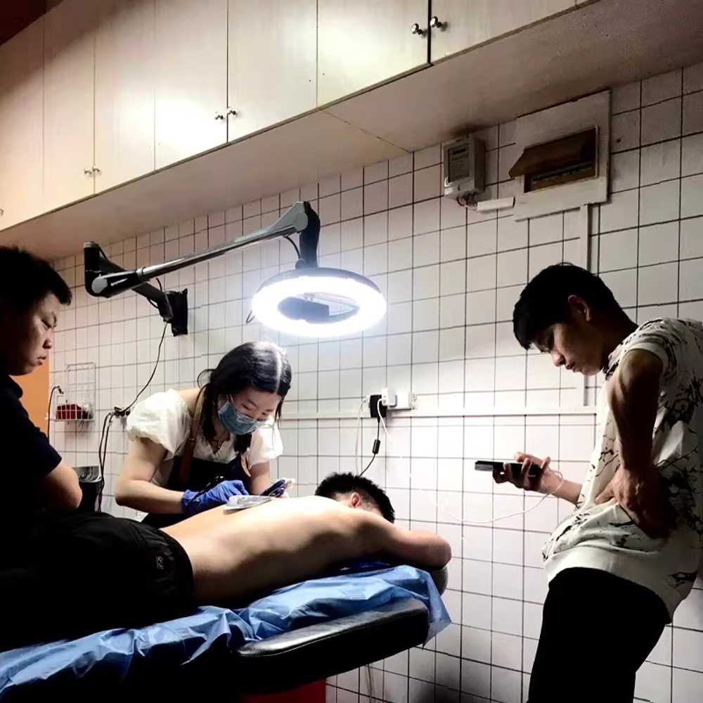 벽걸이무영등 링라이트 관리 네일샵 작업등 조명 160cm 평면LED - 상세 이미지 3